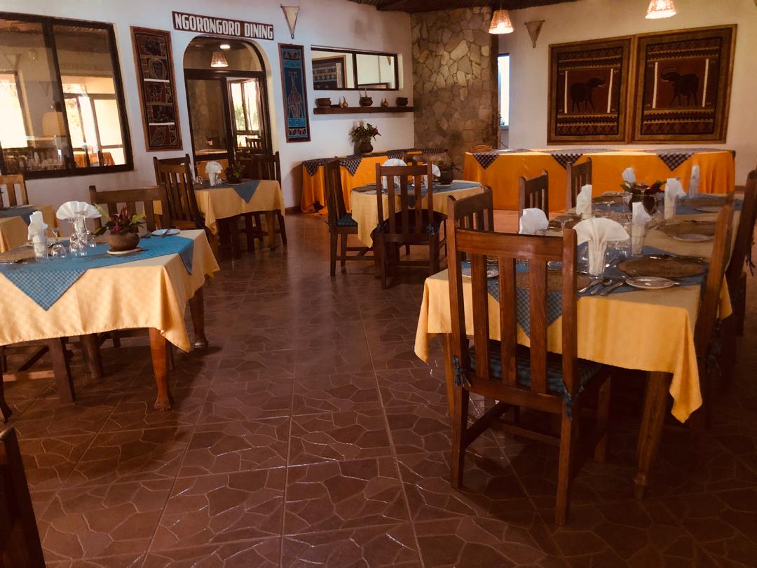 Ngorongoro Dining restaurant interior